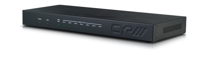 CYP Europe CAT TX/ Verteiler 1:7 (HDBaseT) HDMI 2K,4K/ LAN/ IR/ PoE PU-1H7HBTE